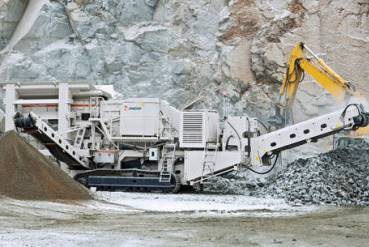 Concasseur à chenilles lokotrack 125